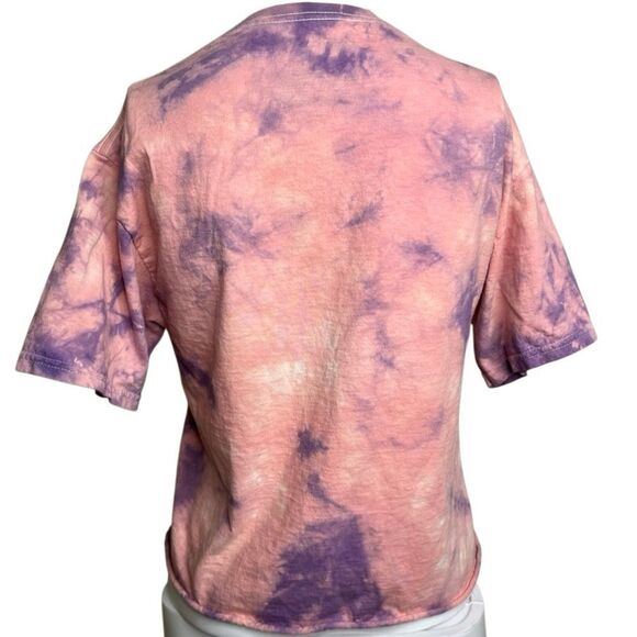 Chemistry Pink and Purple Butterfly Graphic T-Shirt Size Small - Picture 2 of 3